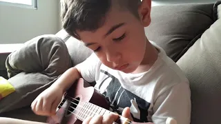 Something - The Beatles, por Diogo Mello (8 anos)