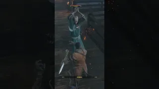 Это уже похоже на настоящую битву на мечах SEKIRO SHADOWS DIE TWICE