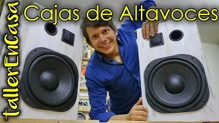 Como hacer cajas de altavoces recicladas, rustico, vintage