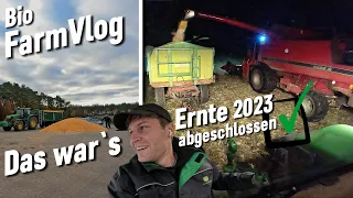 🥳Wir sind fertig - alles ist ab .. 🌽Mais trocknen & Soja verladen / Vlog 61