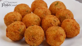 Crispy & Tasty Potato Cheese Balls/ Quick Potato Snacks Recipe/ Potato Cheese Balls
