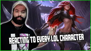 I React To Every League Of Legends Character For The First Time - Full VOD