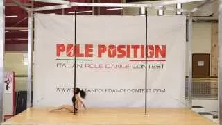 Alessia Daniele advanced italian poledance contest2015