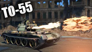 БЫСТРЫЙ ОБЗОР ТО-55 СЫНОВ АТТИЛЫ #warthunder #танки #обновление