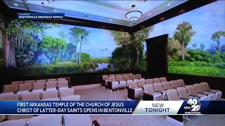 The Bentonville Arkansas Temple hosts open house