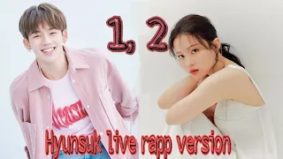 Lee Hi (이하이) ft. Choi Hyunsuk (최현석) TREASURE - 1, 2 (한두 번) | Live rapp performance by Hyunsuk