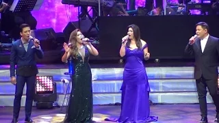 REGINE VELASQUEZ, MARTIN NIEVERA, ANGELINE & ERIK SATOS - Barry Manilow Medley (#KQatTheAraneta)