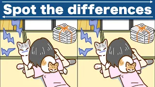 Spot the difference|Japanese Pictures Puzzle No394