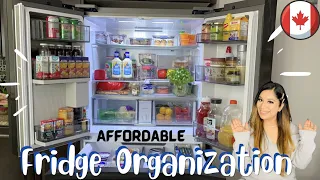 Affordable Ultimate FRIDGE ORGANIZATION Tips | Samsung Bespoke Fridge Restocking Organizing Ideas