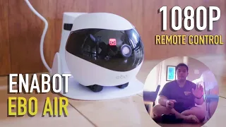 Enabot Ebo Air Auto-Cruise Smart Pet Security Camera Robot Companion Review