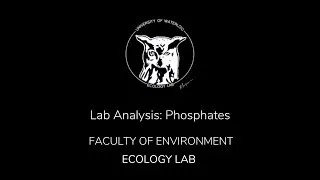 Lab Analysis: Phosphates