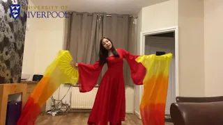 Let's learn a traditional Chinese Fan Dance