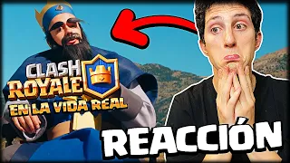 REACCIONANDO AL CLASH ROYALE EN LA VIDA REAL de GREFG - WithZack