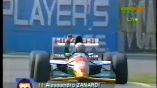 1993 Formula 1 Canadian Grand Prix - Montreal | Warm-up (Eurosport)