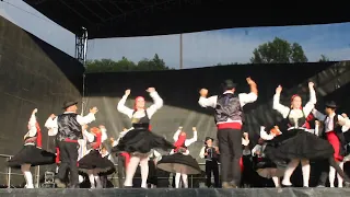 Festa das tradições Ponte da barca   Atuação do Rancho Folclórico de Azias