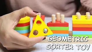 Montessori Geometric Sorter Toys | NewMan DIY