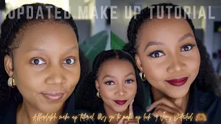 Updated Make Up Routine *Very Detailed* My Go To Make Up Look | Seithati Letsipa