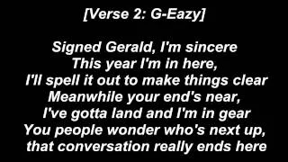 G Eazy ft remo 'I Mean It' lyrics