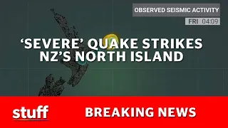 Severe earthquake strikes east cost of North Island, NZ - tsunami warning triggered | Stuff.co.nz