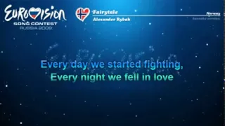  Karaoke  Norway   Alexander Rybak  quot Fairytale quot 
