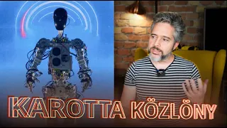 Új Közlöny: Ez a Tesla robot: munkanélküliség és/vagy halál - AI Day 2022 | Karotta Közlöny 28