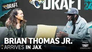 Brian Thomas Jr. On His Dreams Becoming a Reality | 2024 NFL Draft | Jacksonville Jaguars