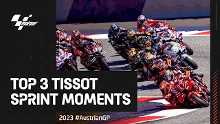 Top 3 #TissotSprint Moments! 💥 | 2023 #AustrianGP