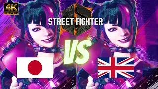 STREET FIGHTER 6 - Juri Trailer ENG vs JP (4K), @INFILTRATION85 @Justakid55