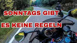 Ohne REGELN durch den Schwarzwald mit Jacky #motovlog #motorrad #race