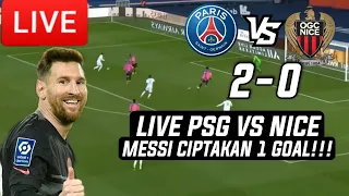 LIVE 🔴Messi Goal 2 - 0 ( PSG VS NICE ) Pembuktian La Pulga Ballon d'Or