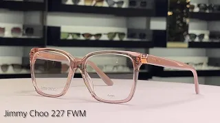 Краткий обзор и распаковка новой оправы для зрения Jimmy Choo 227 FWM в салоне StockOptika