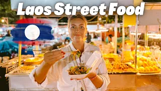 We Tried Laos Street Food (Vientiane Food Tour) | VLOG #84