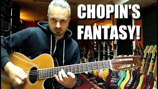Frédéric Chopin - Fantaisie-Impromptu - Guitar