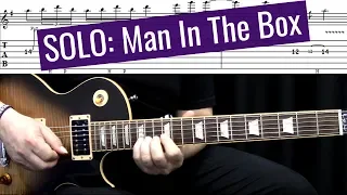 Man In The Box - Alice In Chains - Solo [cover + tablatura]