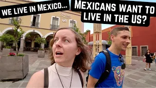 "Hvis Mexico er så stort, hvorfor flygter mexicanere til USA?"