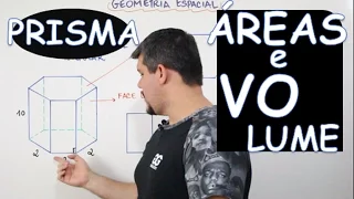 PRISMAS: ÁREAS E VOLUMES (AULA 7/16)