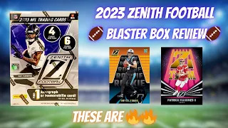 GUARANTEED HITS🔥🔥 2023 ZENITH FOOTBALL BLASTER BOX REVIEW!! (X2)