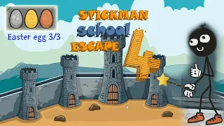 Stickman School Escape 4 Walkthrough - All Ends & All Routes & All Easter eggs (Mirra Games)