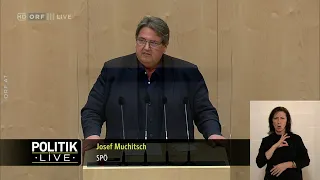 Parlamentsrede zur BUAG-Novelle 2021 von Josef Muchitsch