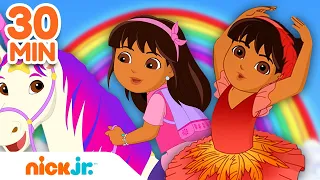 Las aventuras más mágicas de Dora y sus amigos 🌈 | Recopilación de 30 minutos | Nick Jr. en Español