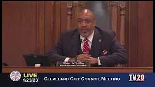 Cleveland City Council Meeting, January 23, 2023