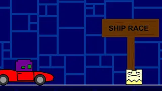 Geometry Dash Animation - Ship Race