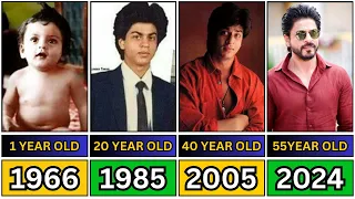 Shahrukh Khan - Transformation 1 To 60 Year Old