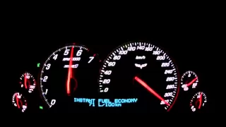 Corvette ZR1 Top speed 0-330 KM