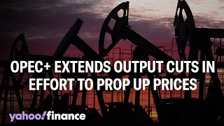 OPEC+ extends output cuts in effort to prop up prices