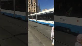 Трамвай Витязь-М. Москва.