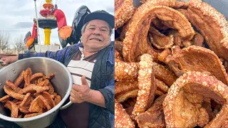 Como Hacer Los Mejores Chicharrones! Con El Rey Del Chicharron Don Chori! 💯🌿🐖