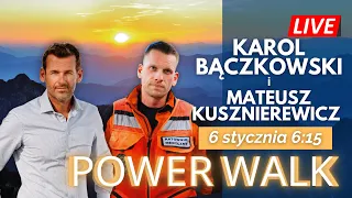 Power Walk o 6:15 z Mateuszem Kusznierewiczem i Karolem Bączkowskim