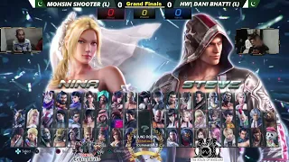 [Grand Finals] Dani (Steve,Feng) VS Mohsin Shooter (Nina) Tekken 7 Pakistan