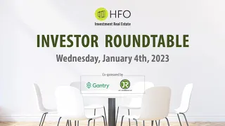 HFO 2023 Investor Roundtable - January 4th, World Forestry Center